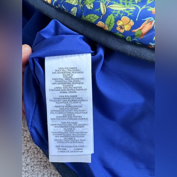 J. Crew quilted vest - special Liberty Print - Picture 4 of 4